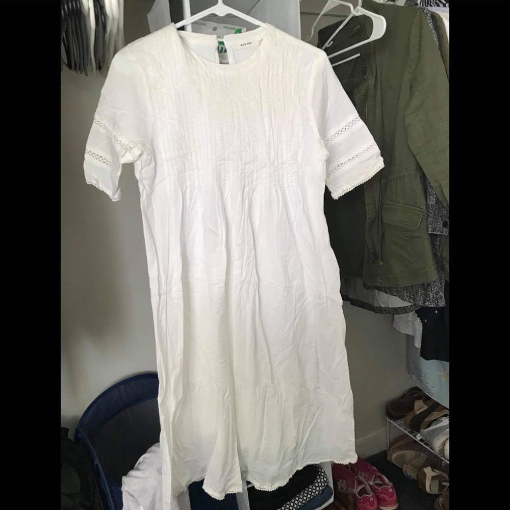Casual White Dress